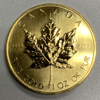 1 oz .9999 Gold Maple Leaf (Year Varies)